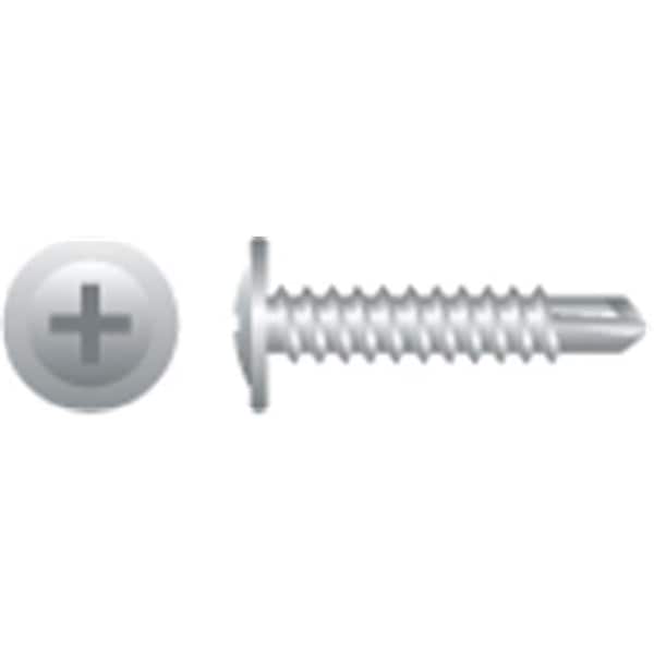 robo8783様 Strong-Point Self-Drilling Screw, #8-18 x 3/4 in, Steel